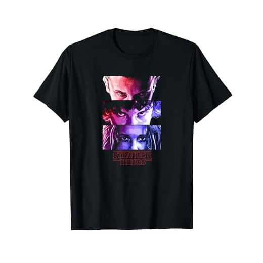 Stranger Things Eleven Stare Down Through The Seasons Camiseta