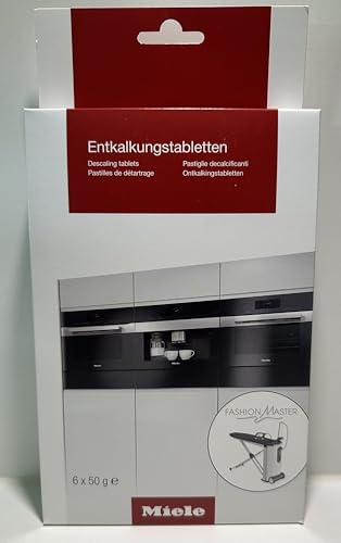 Compresse decalcificanti adatte per macchine da caffè Miele e vapore, 6 x 50 g