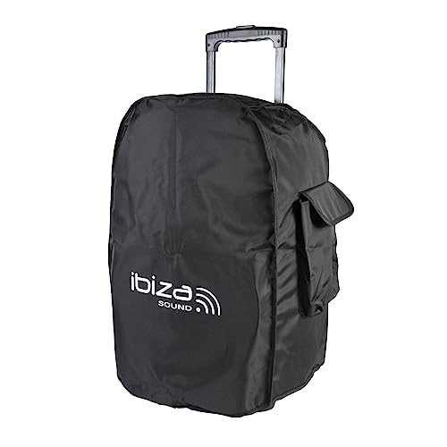 Ibiza - PORT-BAG15-MKII - Housse de protection/transport pour enceinte PORT15VHF-MKII et PORT15UHF-MKII - Noir