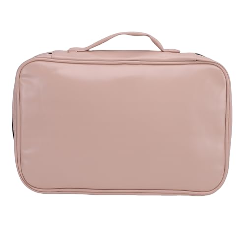 Yosoo Bolsa de Armazenamento de Acessórios de Cabelo para Meninas Infantis, Tiaras Penduradas, Estojo de Transporte Com 4 Compartimentos e 2 Bolsos Transparentes