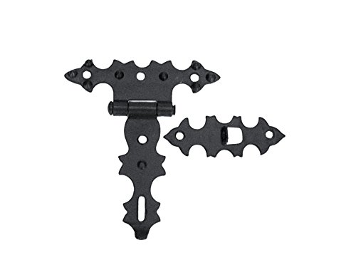 Imex El Zorro 73612 - Chest Latch (95 x 110 mm), Black
