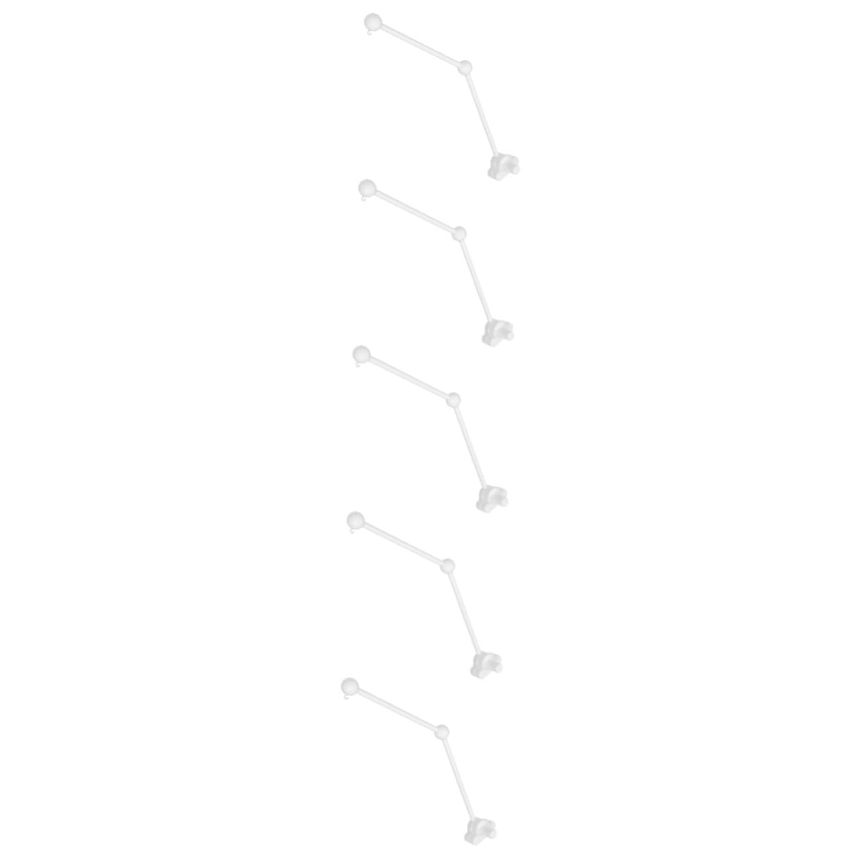 VICASKY 5pièces Mobile De Berceau avec Support Forme De Accroche Mobile pour Lit Garçon Fille Accessoire De Décoration Ludique Et Apaisant pour Nursery