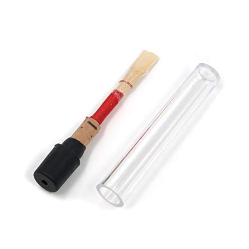 image for FarBoat 5Pcs Oboe Reeds Medium Soft with Storage Case Instrument Repla