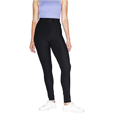 American Apparel Women's The Riding Pant Casual, Black, S Cover