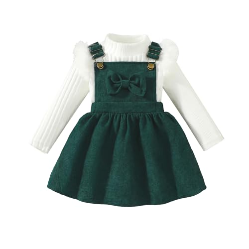 UUAISSO Kleinkind Baby Mädchen Kleidung Langarm Strick Rippenoberteile...