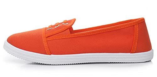 Cull4U Women's Chop-Chop Canvas Slip-On Sneaker2