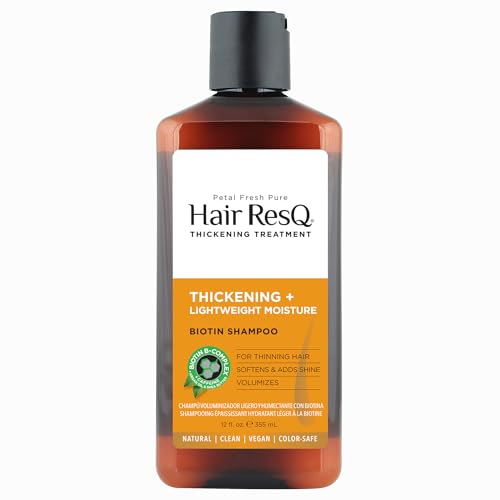 Petal Fresh - Hair Rescue Thickening Treatment Biotin B-Complex Shampoo for Dry Hair - 12 fl. oz.