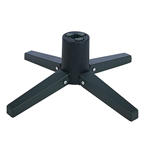 Green Adjustable Artificial Christmas Tree Stand - for Trees up to 7.75ft Tall
