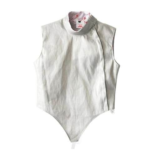 WRYSQBHJYB Fencing Clothing, Foil Metal Clothing, Washable, Children Adult Metallic Vest Fencing Uniform, Right Hand(52#)