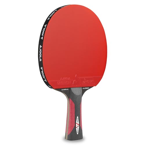 JOOLA 54200 Tischtennisschläger ROSSKOPF CLASSIC ITTF zugelassener Tischtennis-Schläger für Profi-oder Vereinsspieler-Compwood Technologie, 2,00 MM Schwamm JOOLA 54200 Tischtennisschläger ROSSKOPF CLASSIC ITTF zugelassener Tischtennis-Schläger für Profi-oder Vereinsspieler-Compwood Technologie, 2,00 MM Schwamm