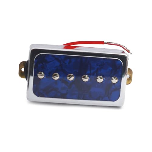 エレキギターピックアップキット ピックアップシングルコイルピックアップ6弦エレキギターピックアップ上部と下部セットLPエレキギターに適しています(Neck D)