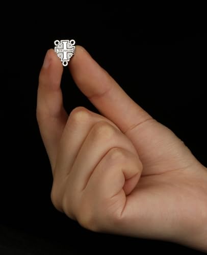 Diyalo 3-Hole IHS Holy Chalice/Holy Family/Jerusalem/Sacred Heart/Pope Francis/St.Benedict Medal Rosary Chaplet Connector Centerpieces Jewelry Making Parts (Jerusalem Cross Medal-50pcs)