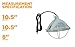 Woods 0165 Brooder Lamp with Bulb Guard;10.5 Inch Reflector and 6 Foot Cord (250 Watt; 18/2 SJTW); 0
