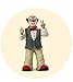 Produktbild GILDE Clowns Victorius ca. 8 cm