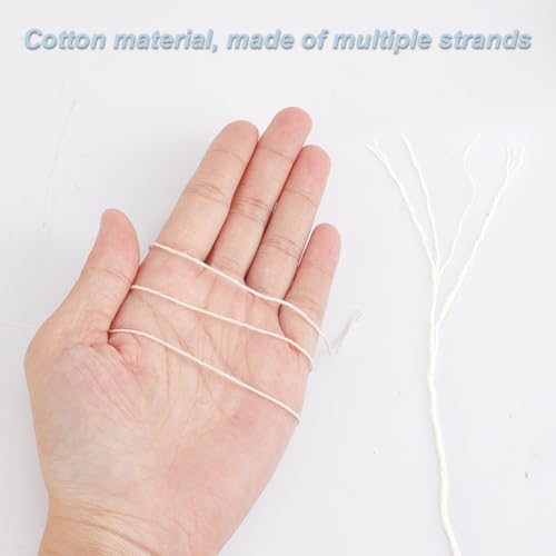 Image of FREEBLOSS 300M Sashiko Thread 3 Skeins 100% Cotton Cord Japanese Quilting & Embroidery Sashiko Threads for Hand Sewing Thick Sashiko Thread for Japanese Embroidery Supplies Embroidery Floss