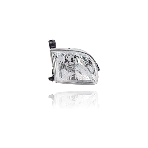 Eagle Eyes TY687-B001R Passenger Headlamp Assy Fits Toyota Tundra, Clear Cover