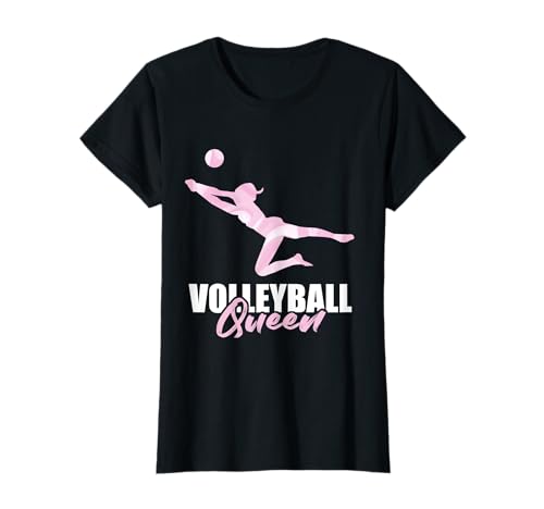 Volleyballspieler Volleyball Queen Beach Volleyball T-Shirt Volleyballspieler Volleyball Queen Beach Volleyball T-Shirt
