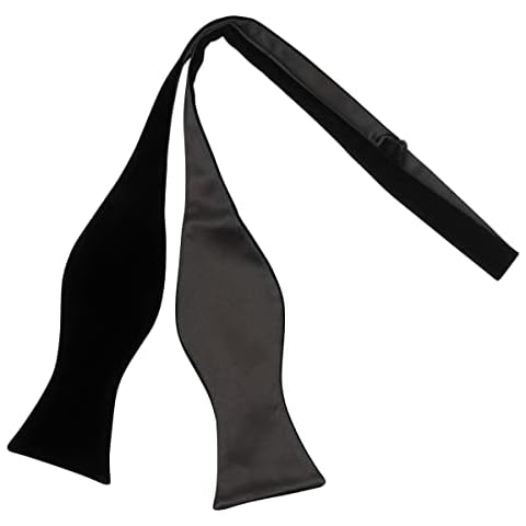 King & Priory Black Velvet Bow Tie Cover