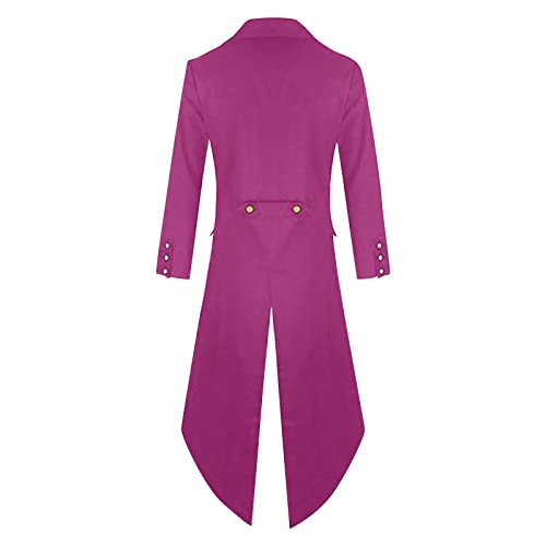 Men's Tuxedos, Men's Tailcoat Formal Slim Fit Suit Dinner Jacket Swallow-Tailed Coat2