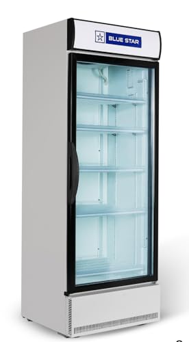 Image of BLUE STAR SC650F 595 Liters Single Door Visi Cooler or Glass door Commercial Refrigerator