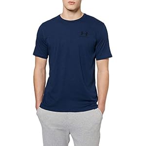 Under Armour Sportstyle Linker Borst, Super Zacht T-shirt voor heren voor training en fitness, sneldrogend T-shirt voor…