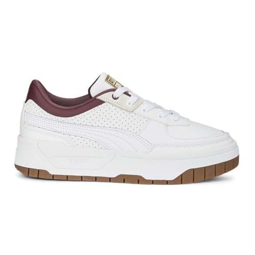 PUMA Womens Cali Dream Perforated Lace Up Sneakers Shoes Casual - White - Size 8.5 M