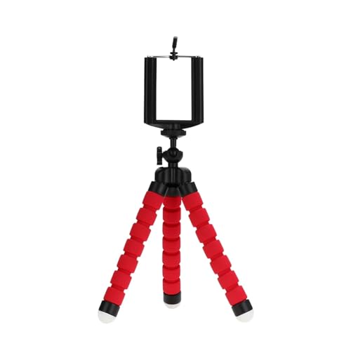 ݊܂ gѓdb/X}[gtH/JɑΉ - Nbvz_[t~j^ROrrX^h Stativ(Red Tripod)