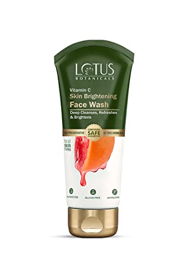 Lotus Botanicals Skin Brightening Face Wash | Vitamin C |100ml