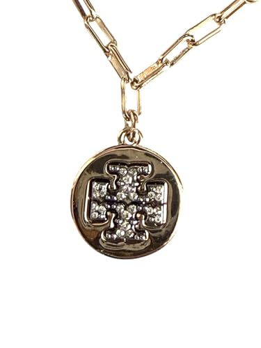 Tory Burch Ladybug Charm Choker Necklace In Tory Gold/Cream/Crystal2