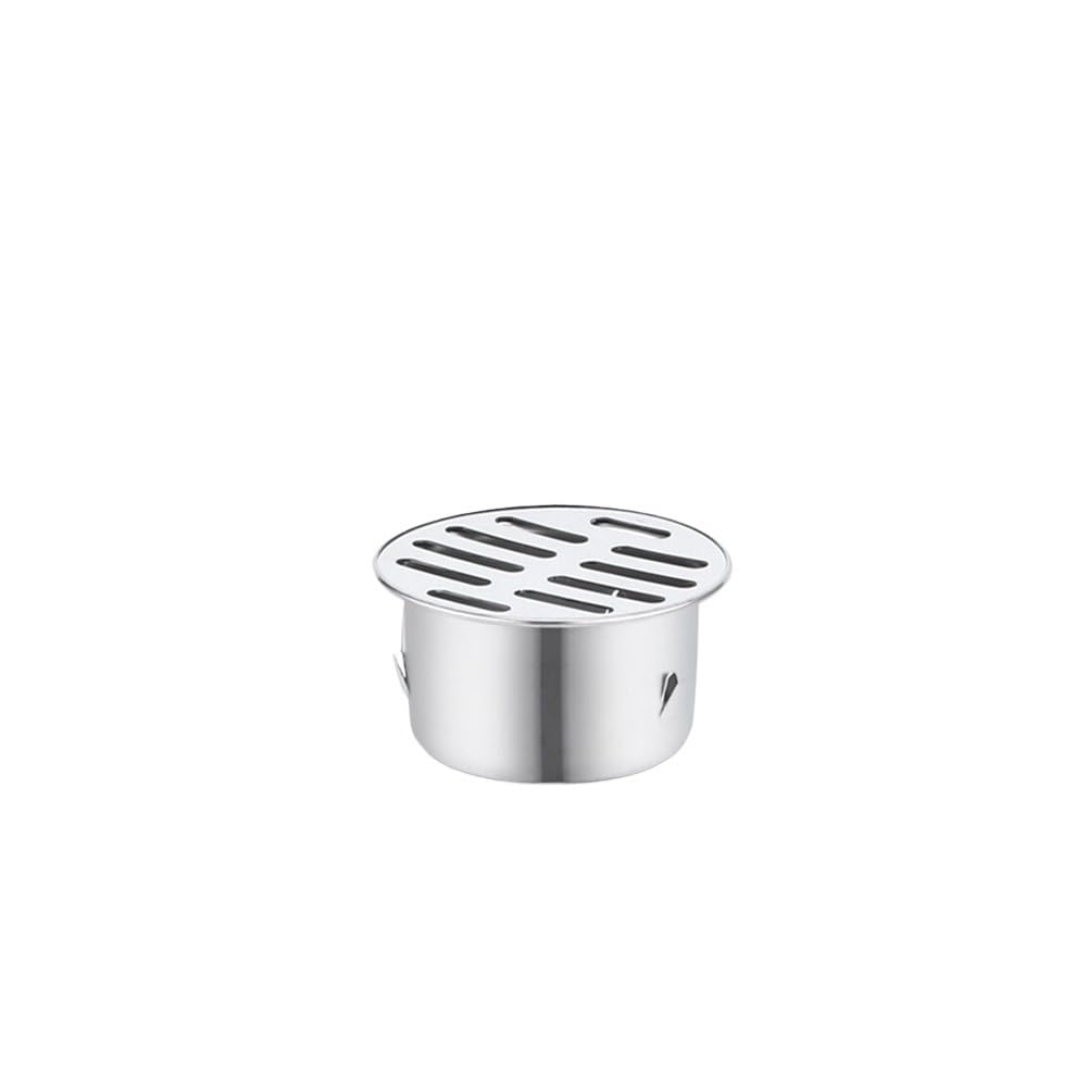 Jobaojiang 63Mm 1 Pc Bathroom Drain Cover Balcony Drainage Stopper Plug Garden Outdoor Roof Anti-Blocking Hair Catcher Floor Strainer(63Mm)