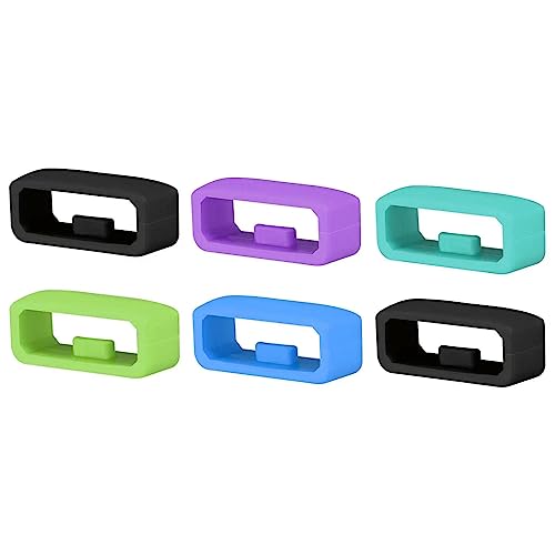 SKYLET 18mm 20mm 22mm Rubber Silicone Watch Band Strap Fastener Ring Loops Replacement Secure Keepers Holder Retainer