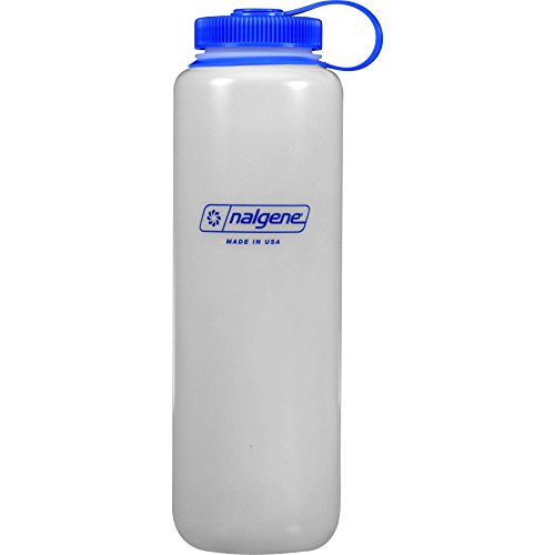 Nalgene HDPE BPA-Free Water Bottle, White, 32 oz
