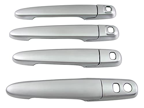 BRIGHTZ ルーミーカスタム M900A M910A メッキドアハンドルカバーノブ サテンシルバー 【 DHC−NOBU−395 】 M900 M910 900 910 ルーミー カスタム