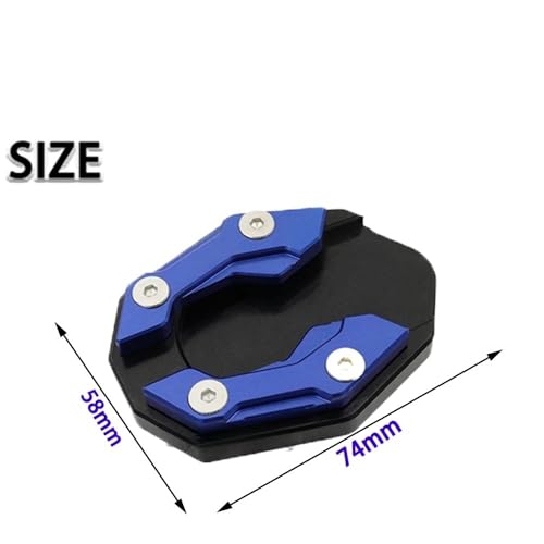 Extension béquille latérale Xmax 300 et Nmax 150 plaque de support moto
