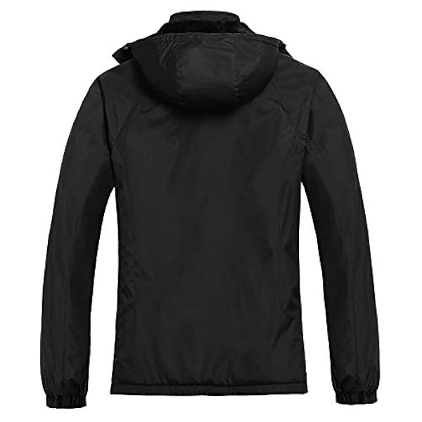Chaqueta de esquí impermeable para hombre con capucha