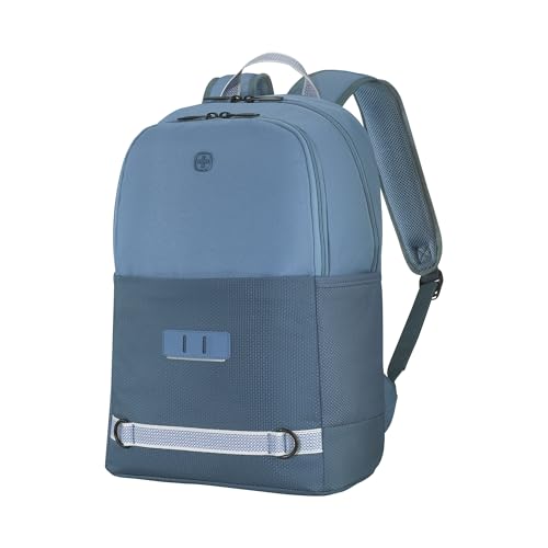 Image of WENGER NEXT 24 Tyon 15.6 inch Laptop Backpack, Blue, 23 Litres, Swiss Designed, 653183