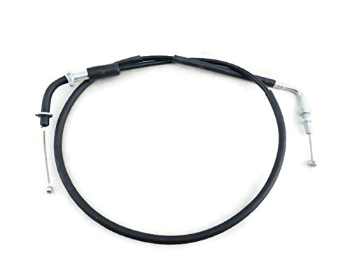 LINMOT GYOXV125 - Cable de Acelerador para Yamaha XV 125 Virago (96-03) Cable Bowden, Color Negro
