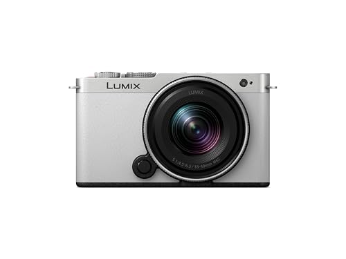 Image of Panasonic LUMIX S9 Full-Frame Mirrorless Camera with S 18-40mm F4.5-6.3 Lens, Compact, Lightweight Body, Perfect for Social Media and Travel, DC-S9NWA9