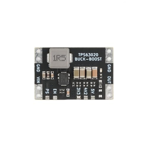 Fcuajdkq XL63020 TPS63020 - Batería de litio USB Boost automático Buck módulo bajador microcontrolador potencia baja onda 3,3 V