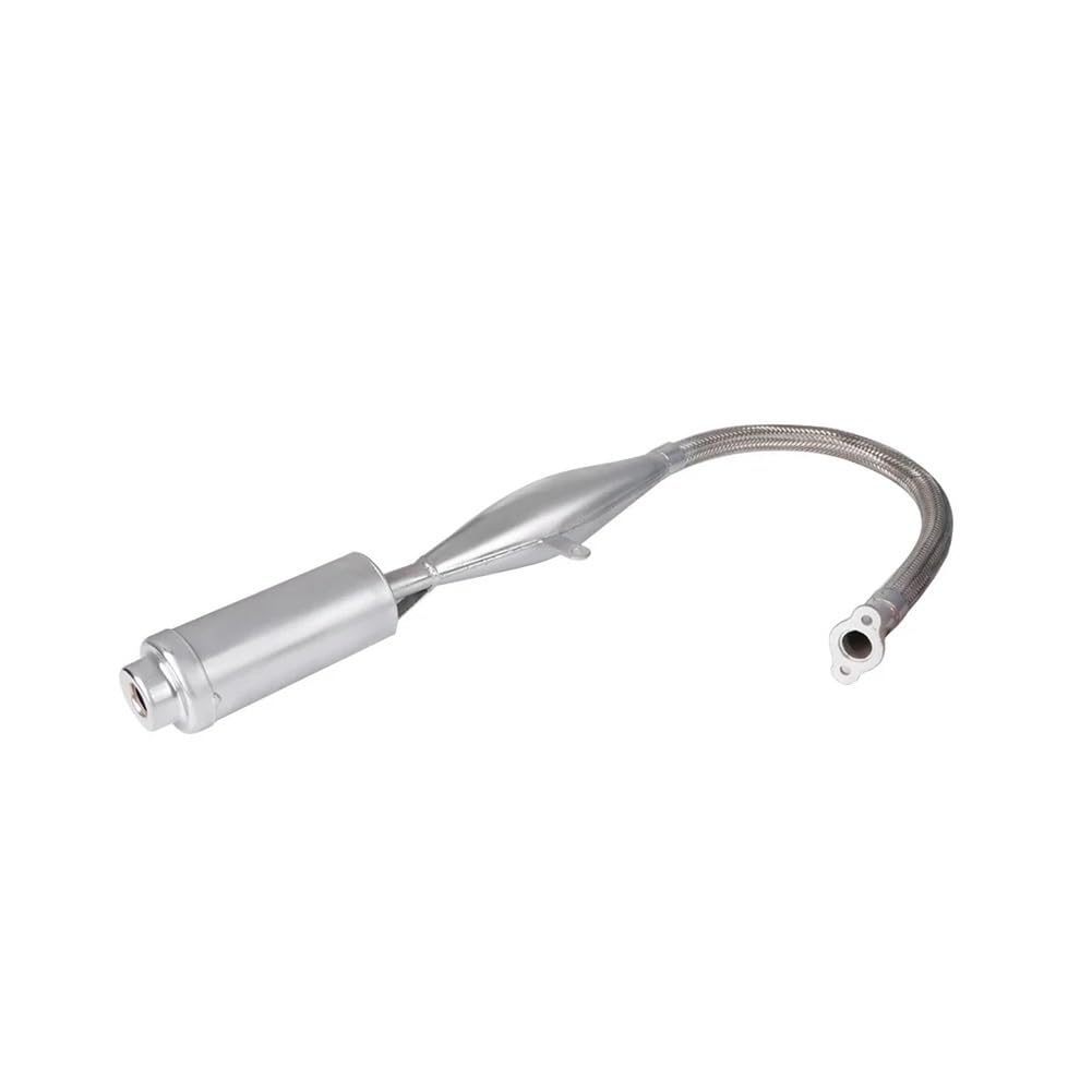 Tubo Escape Moto Tubo Enlace Silenciador Tubo para Escape para Motocicletas para Viper Flexible para Motor Gasolina para 80 CC, Piezas, Accesorios para Sistemas