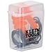 Klein Tools 605036 Corded Earplugs, 25dB NRR, Reusable Orange Ear Protection with Case for Construction, Loud Noise Reduction, 6-Pack