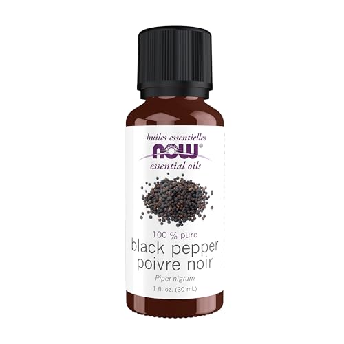 Aceite Esencial de Pimienta Negra NOW, 1 Oz miniatura 1
