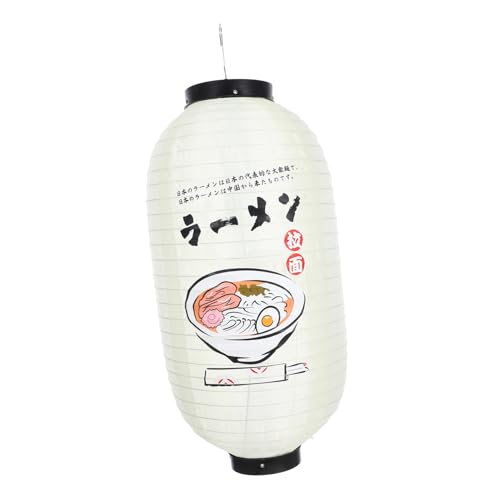 CHICAMPERA 防水和風ランタン 風吊り下げ提灯 レストラン装飾用 紙製耐久性ランタン 屋内外対応和風照明