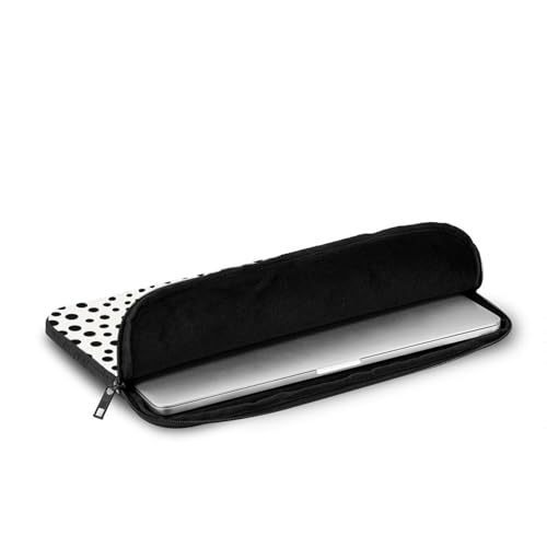 Funda protectora para portátil 15 pulgadas Black Dot miniatura 5
