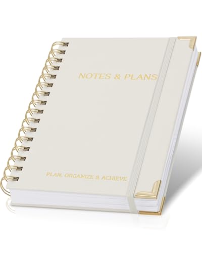 ZICOTO Aesthetic Daily Planner And Notebook With Hourly Schedule -