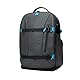 Rollei Fotoliner Ocean Pro: Großer Kamerarucksack in Schwarz aus 49 recycleten PET-Flaschen, Handgepäck-geeignet, inkl. Laptop-Fach, versetzbare Trennwände