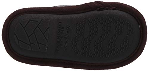 Dearfoams Unisex-Baby Df Kids Toddlers Quilted Knit Clog Slipper4