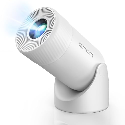 Image of Upgraded HY300PRO MINI Portable Projector Projector Support 4K 1080P with Dual-Band WIFI6 5G Wireless 5.2 Bluetooth Android 13,270 Rotatable, Auto Keystone Correction,35 inch-130 inch Screen Video Projector