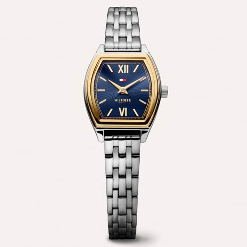Image of Tommy Hilfiger Norah with Blue Dial Silver Stainless Steel Strap Watch for Women - TH1782869