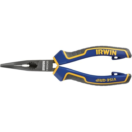 IRWIN Tools Vise-Grip Pliers, Bent Nose, 6 3/4-inch (1902420)